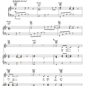 CeCe Winans All Is Well Tonight Musik Noten - Piano, Vocal & Guitar Chords - 71111-0