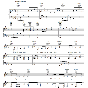 CeCe Winans He's Always There Musik Noten - Piano, Vocal & Guitar Chords - 67830-0