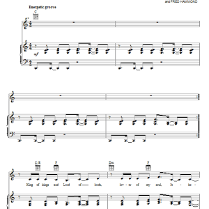 CeCe Winans King Of Kings (He's A Wonder) Musik Noten - Piano, Vocal & Guitar Chords - 67853-0