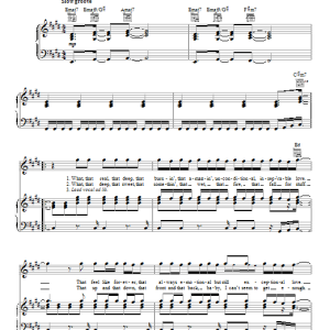 Cee Lo Green Fool For You Musik Noten - Piano, Vocal & Guitar Chords - 85737-0