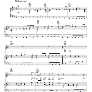 Cee Lo Green Satisfied Musik Noten - Piano, Vocal & Guitar Chords - 85739-0