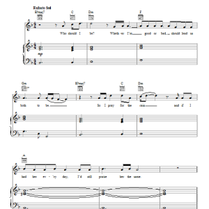 Cee Lo Green Wildflower Musik Noten - Piano, Vocal & Guitar Chords - 85733-0