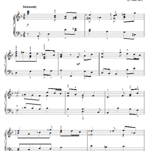C.H. Parry Jerusalem Musik Noten - Easy Piano - 54013-0