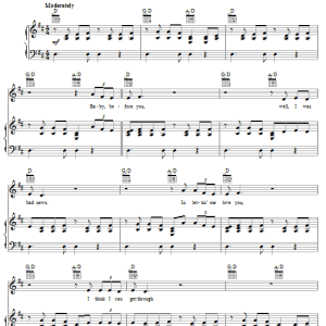 Chantal Kreviazuk Before You Musik Noten - Piano, Vocal & Guitar Chords - 57921-0