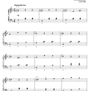 Charles Gounod Ah Je Veux Vivre Musik Noten - Easy Piano - 55497-0