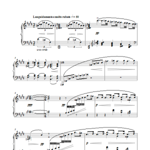 Charles Griffes The White Peacock, From Roman Sketches Op. 7 Musik Noten - Piano Solo - 111848-0