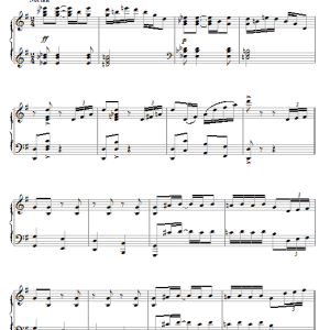 Charles L. Johnson A Black Smoke Musik Noten - Piano Solo - 65811-0