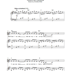 Charles Miller Thief In The Night Musik Noten - Easy Piano - 46275-0