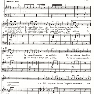 Charles Orieux A La Queue Leu Leu Musik Noten - Piano & Vocal - 119524-0