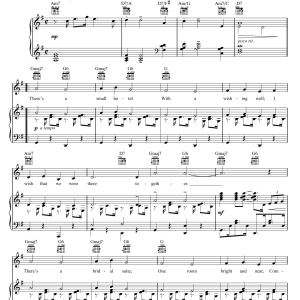 Charlie Byrd There's A Small Hotel Musik Noten - Piano, Vocal & Guitar Chords - 16442-0