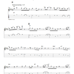 Charlie Christian Honeysuckle Rose Musik Noten - Guitar Tab - 23721-0
