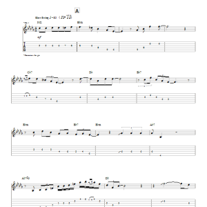 Charlie Christian Stardust Musik Noten - Guitar Tab - 23724-0