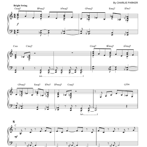 Charlie Parker Relaxin' At The Camarillo (arr. Brent Edstrom) Musik Noten - Piano Solo - 164637-0