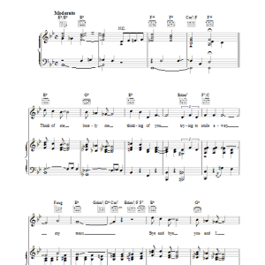 Charlie Tobias Miss You Musik Noten - Piano, Vocal & Guitar Chords - 37455-0