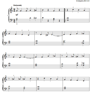 Chas. N. Daniels Cotton Time Musik Noten - Easy Piano - 86915-0