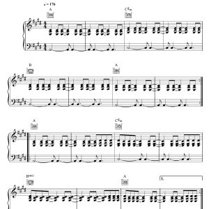 Chase & Status End Credits (featuring Plan B) Musik Noten - Piano, Vocal & Guitar Chords - 100199-0