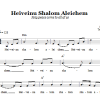 Chasidic Heiveinu Shalom Aleichem (May Peace Come To All Of You) Musik Noten - Lead Sheet / Fake Book - 66597-0