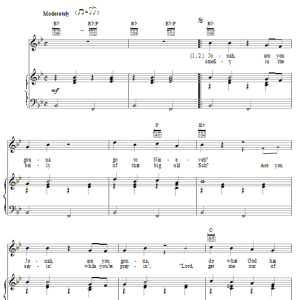 Chaz Bosarge Jonah, Are You Gonna Musik Noten - Piano, Vocal & Guitar Chords - 27053-0