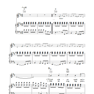 Cherry Ghost Here Come The Romans Musik Noten - Piano, Vocal & Guitar Chords - 38747-0