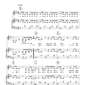 Cheryl Cole Promise This Musik Noten - Piano, Vocal & Guitar Chords - 105488-0