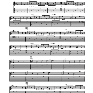 Chet Atkins Cascade Musik Noten - Guitar Tab - 69315-0