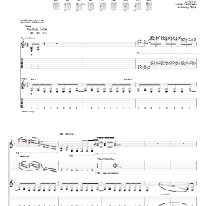 Children Of Bodom Bastards Of Bodom Musik Noten - Guitar Tab - 72216-0