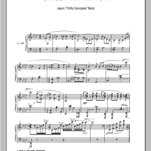 Chilly Gonzales Chilly In F Minor Musik Noten - Piano Solo - 93928-0