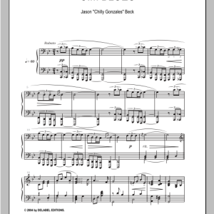 Chilly Gonzales C.M Blues Musik Noten - Piano Solo - 93901-0