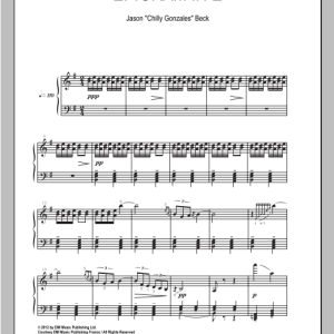 Chilly Gonzales Epigram In E Musik Noten - Piano Solo - 94490-0