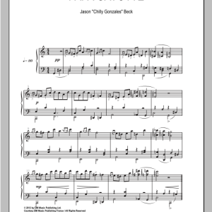 Chilly Gonzales Papa Gavotte Musik Noten - Piano Solo - 94482-0