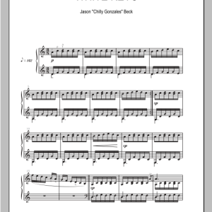 Chilly Gonzales White Keys Musik Noten - Piano Solo - 94492-0