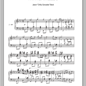 Chilly Gonzales Wintermezzo Musik Noten - Piano Solo - 94488-0