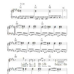 China Crisis Working With Fire And Steel Musik Noten - Piano, Vocal & Guitar Chords - 38475-0