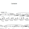 Chopin Cantabile Musik Noten - Piano Solo - 24389-0