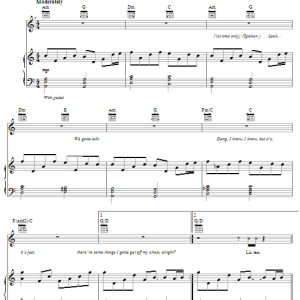 Chris Brown Say Goodbye Musik Noten - Piano, Vocal & Guitar Chords - 56126-0
