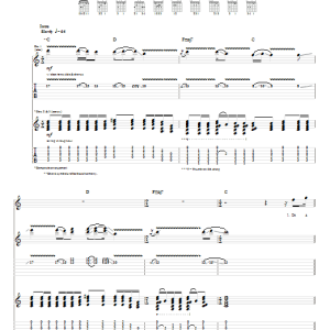 Chris Cornell Finally Forever Musik Noten - Guitar Tab - 63493-0