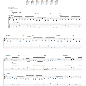 Chris Cornell Killing Birds Musik Noten - Guitar Tab - 63491-0