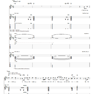 Chris Cornell Silence The Voices Musik Noten - Guitar Tab - 63485-0