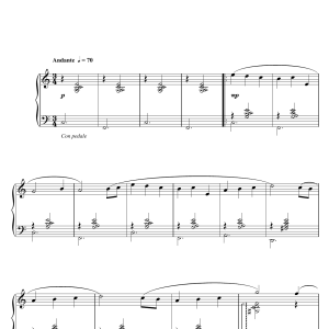 Chris Craker Elegy Musik Noten - Piano Solo - 106666-0