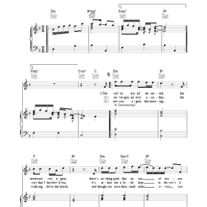 Chris de Burgh Fatal Hesitation Musik Noten - Piano, Vocal & Guitar Chords - 39386-0