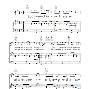 Chris de Burgh Taking It To The Top Musik Noten - Piano, Vocal & Guitar Chords - 39391-0