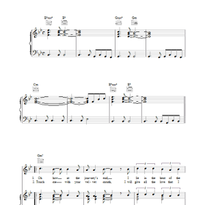 Chris de Burgh Tender Hands Musik Noten - Piano, Vocal & Guitar Chords - 39397-0