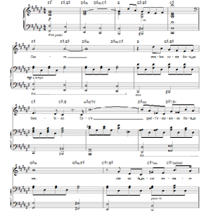 Chris Mann Cuore Musik Noten - Piano & Vocal - 98712-0