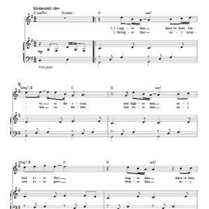 Chris Mann Longer Musik Noten - Piano & Vocal - 98699-0