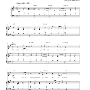 Chris Miller Seventeen Musik Noten - Piano & Vocal - 174907-0