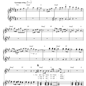 Chris Rea Driving Home For Christmas Musik Noten - Piano, Vocal & Guitar Chords - 104783-0