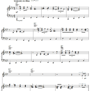 Christina Aguilera I Got Trouble Musik Noten - Piano, Vocal & Guitar Chords - 62427-0