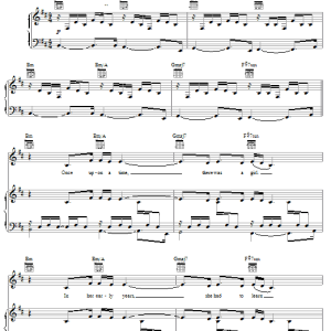 Christina Aguilera I'm OK Musik Noten - Piano, Vocal & Guitar Chords - 22918-0
