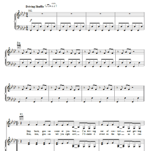 Christina Aguilera Keeps Gettin' Better Musik Noten - Piano, Vocal & Guitar Chords - 67762-0
