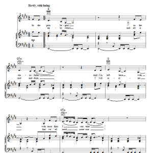 Christina Aguilera Lift Me Up Musik Noten - Piano, Vocal & Guitar Chords - 82501-0